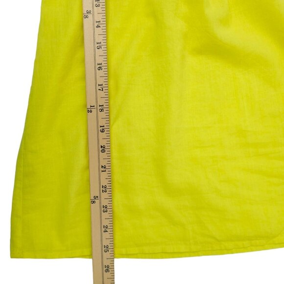 Hello2You Yellow Cotton Tank Top Womens Size XS Spaghetti Straps Strappy NEW - Picture 6 of 12